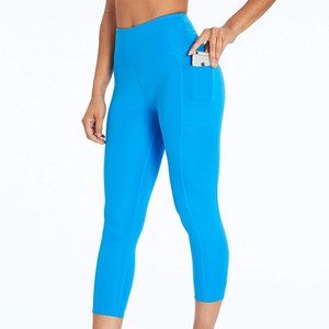 Bally Total Fitness High Rise Ankle Leg - Pockets